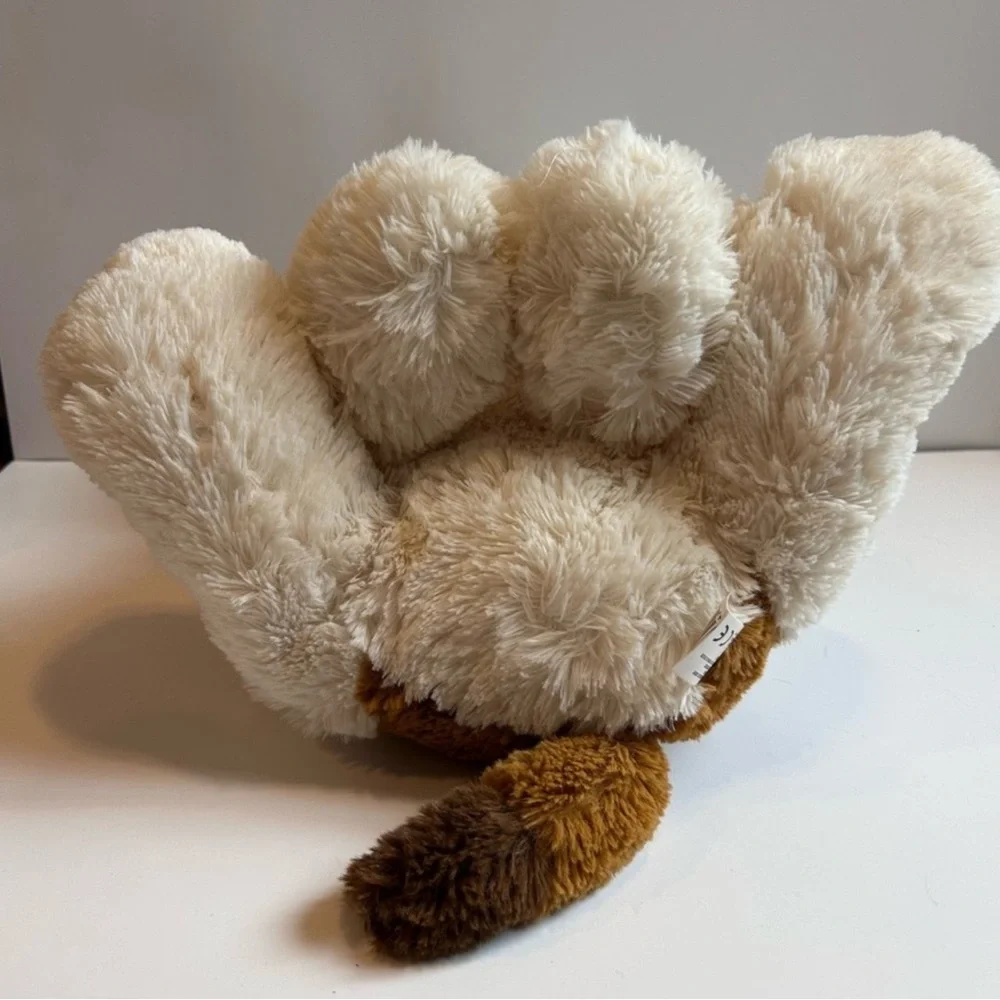 Kellytoy Plush Dog Toy - Brown and white